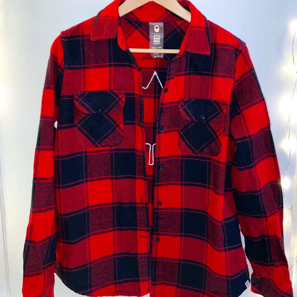 Plaid Button Down